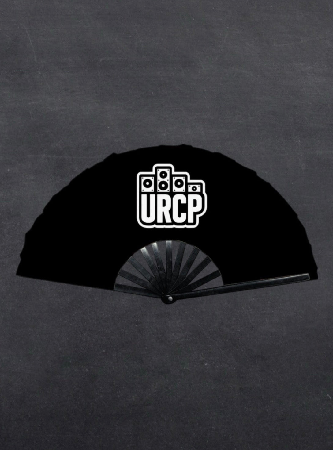 Black URCP Logo Fan (PRE ORDER)
