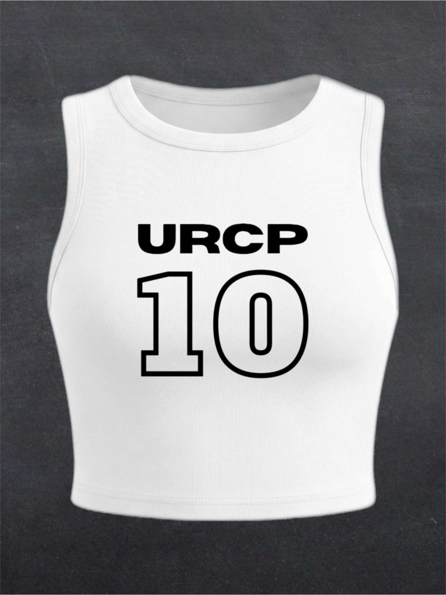 URCP 10 CREWNECK CROP TOP - FRONT PRONT (multiple colours)