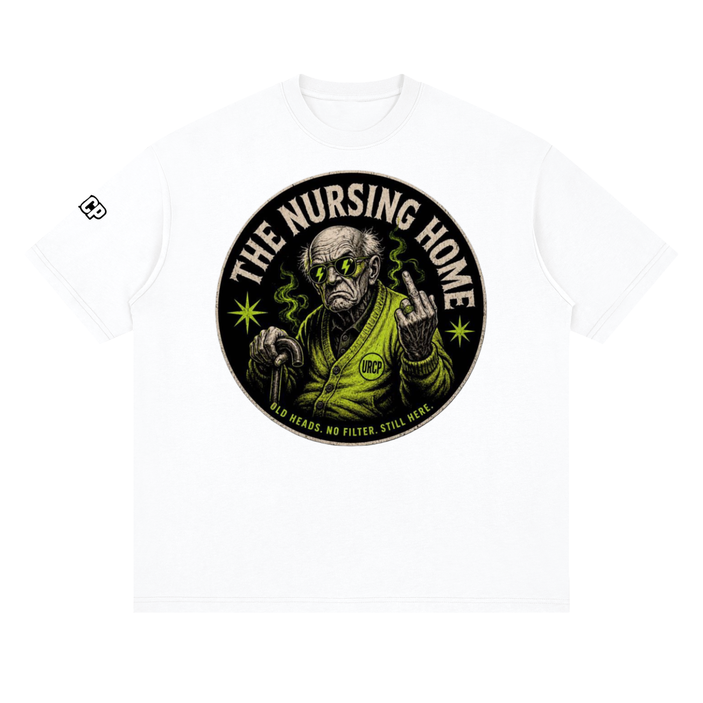 URCP THE NURSING HOME UNISEX TEE (front design)