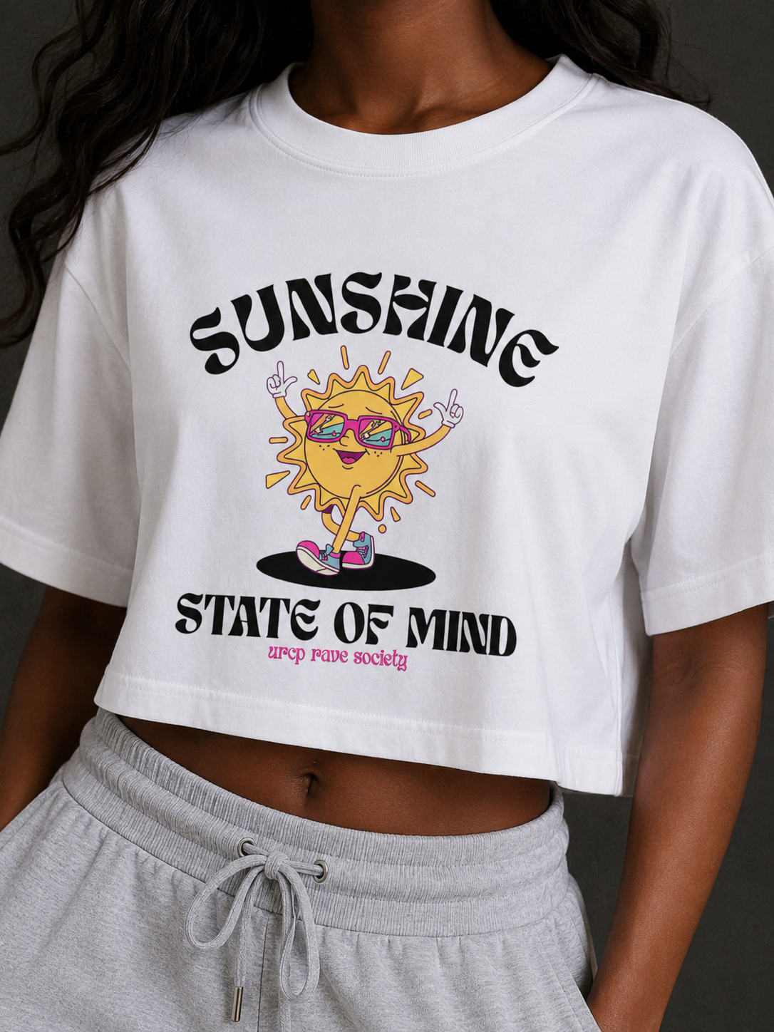 LOOSE FIT CROPPED TEES