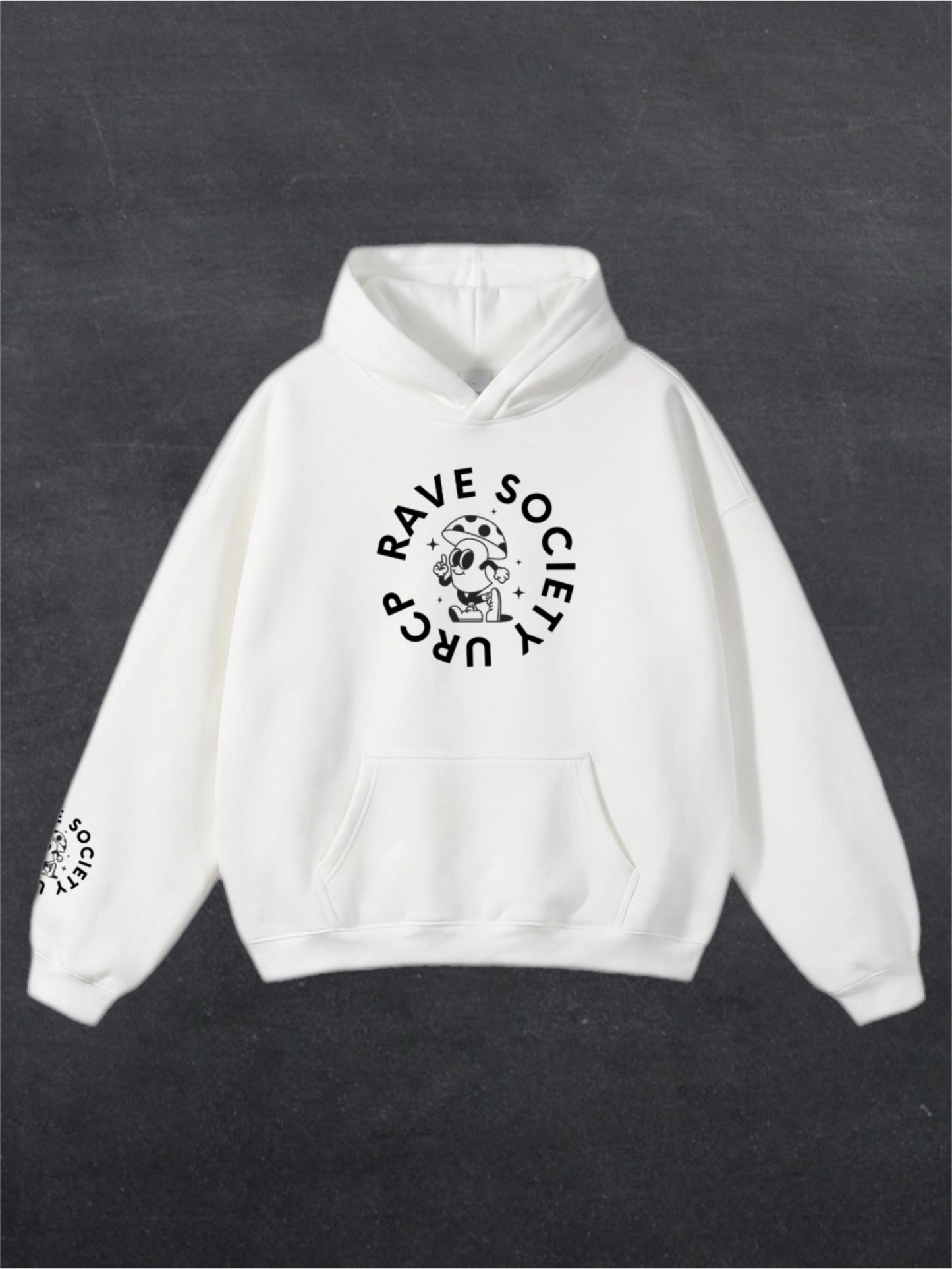 URCP MUSHROOM UNISEX HOODIES - FRONT PRINT (multiple colours)