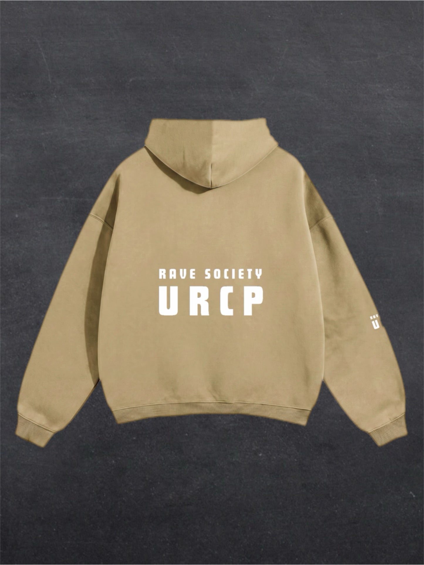 RAVE SOCIETY URCP UNISEX HOODIES - BACK PRINT (multiple colours)