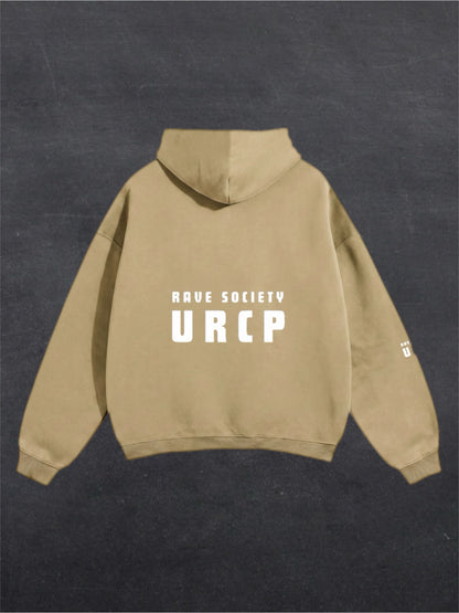 RAVE SOCIETY URCP UNISEX HOODIES - BACK PRINT (multiple colours)