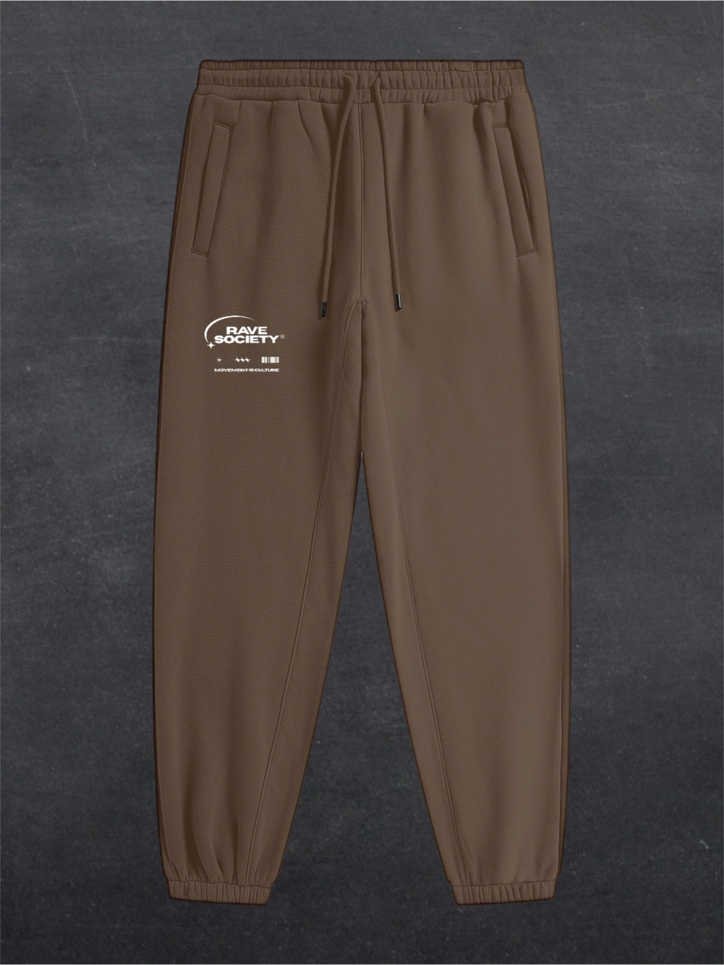 RAVE SOCIETY UNISEX FLEECE JOGGERS (multiple colours)