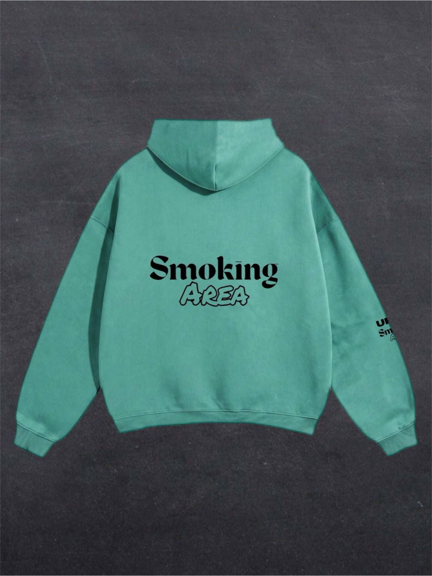LIGHT SMOKING AREA UNISEX HOODIE - BACK PRINT (multiple colours)