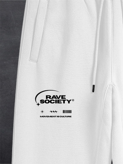 RAVE SOCIETY UNISEX FLEECE JOGGERS (multiple colours)