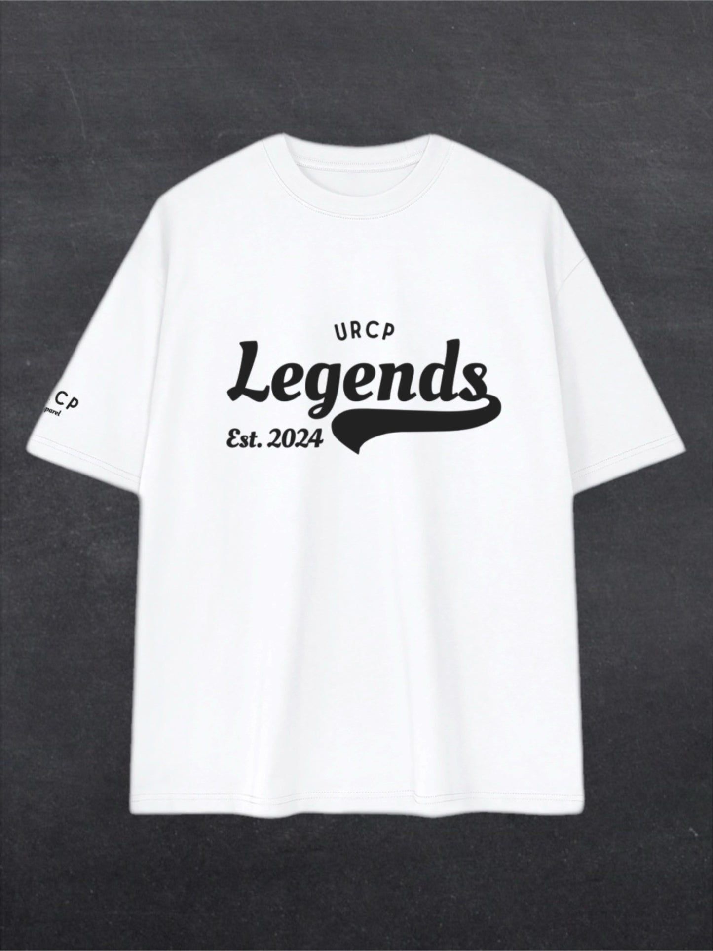URCP LEGENDS UNISEX TEE - FRONT PRINT (multiple colours)