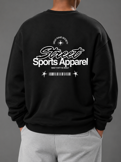 SPORTS APPAREL UNISEX SWEATSHIRT (back design)
