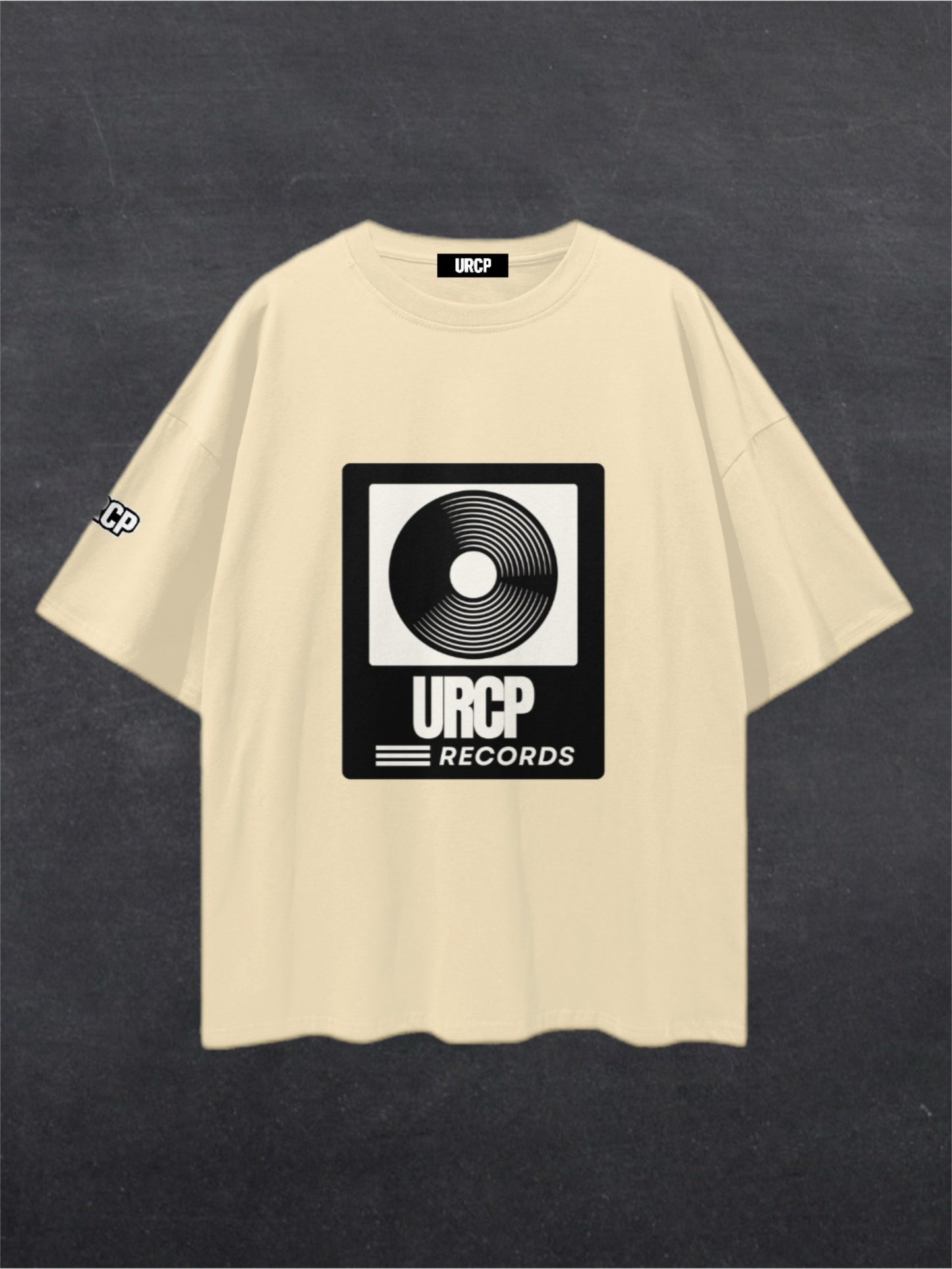 URCP RECORDS UNISEX TEE - FRONT PRINT (multiple colours)