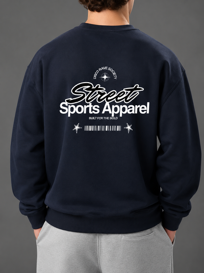 SPORTS APPAREL UNISEX SWEATSHIRT (back design)