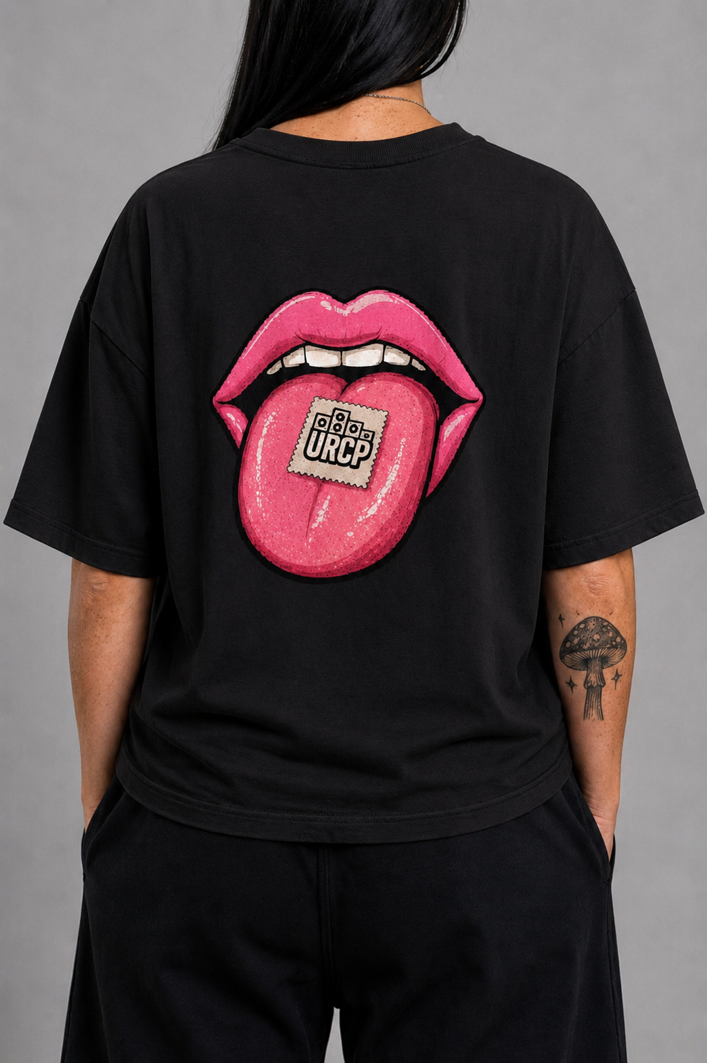 GRAFFITI TAB UNISEX TEE (back design)