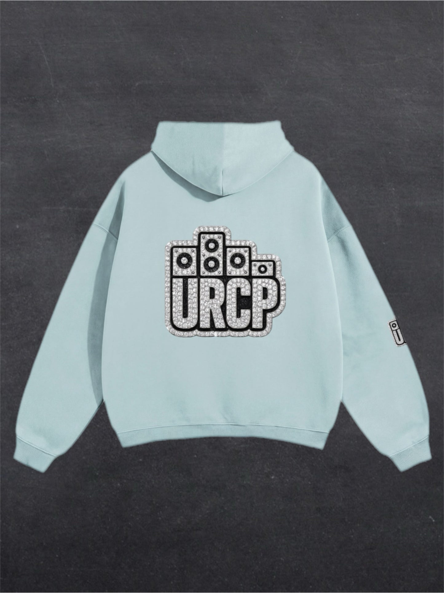 URCP DIAMOND UNISEX HOODIE - BACK PRINT (multiple colours)