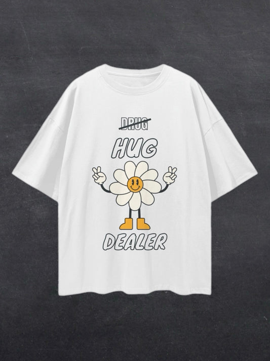 HUG DEALER UNISEX TEE - FRONT PRINT (multiple colours)
