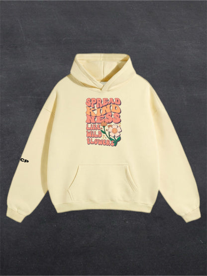 SPREAD KINDNESS UNISEX HOODIE - FRONT PRINT (multiple colours)