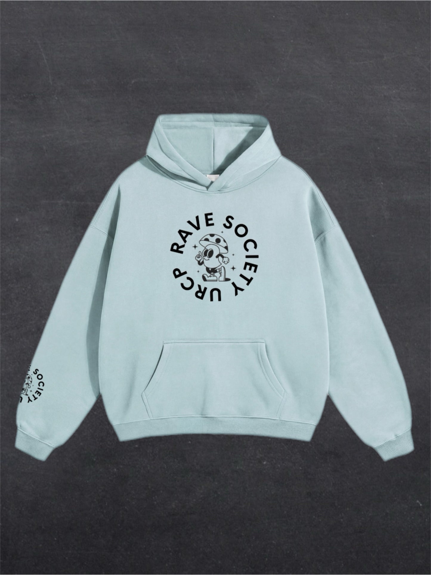URCP MUSHROOM UNISEX HOODIES - FRONT PRINT (multiple colours)
