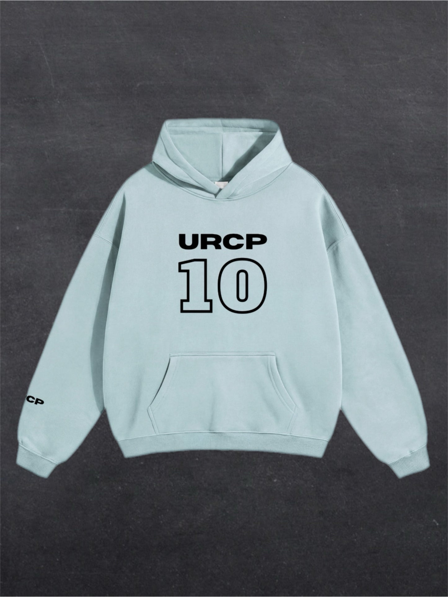 URCP 10 UNISEX HOODIE - FRONT PRINT (multiple colours)