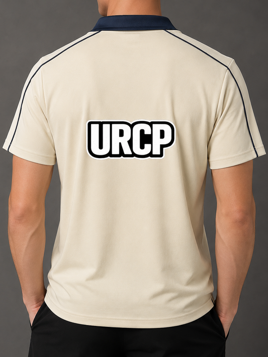 URCP UNISEX RETRO LOOK POLO (back design)