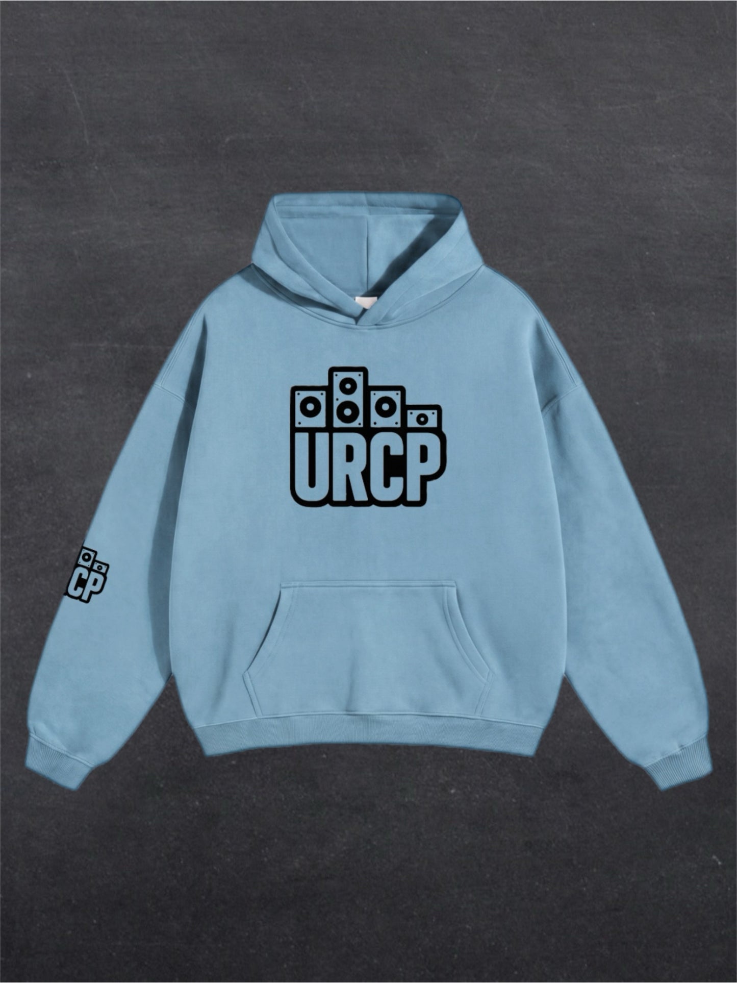 URCP OG UNISEX HOODIE - FRONT PRINT (multiple colours)