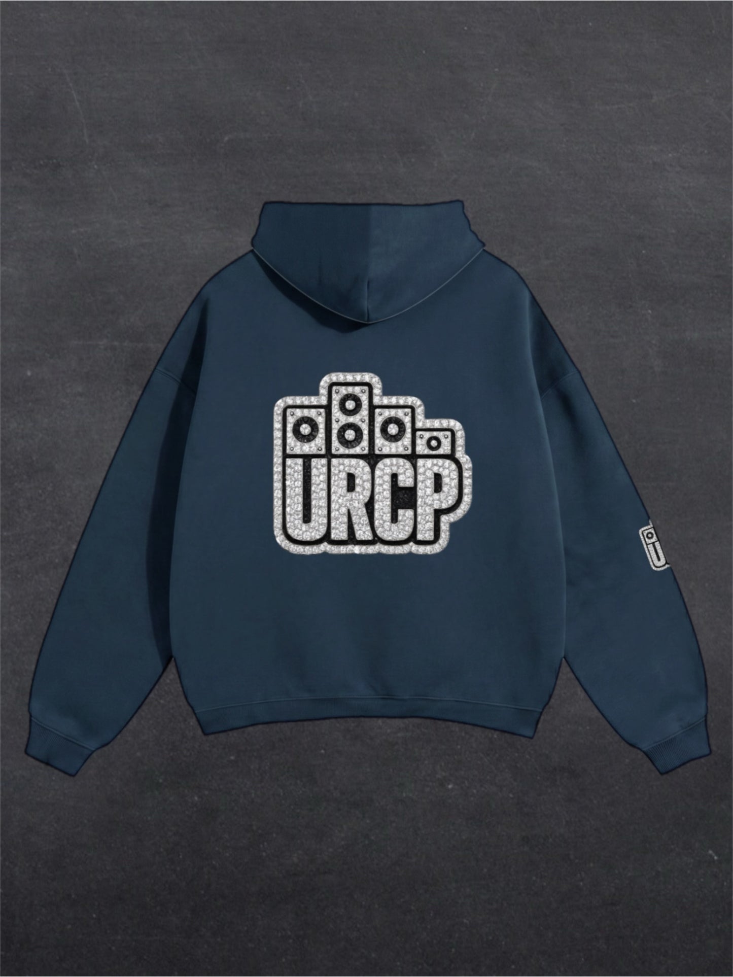 URCP DIAMOND UNISEX HOODIE - BACK PRINT (multiple colours)