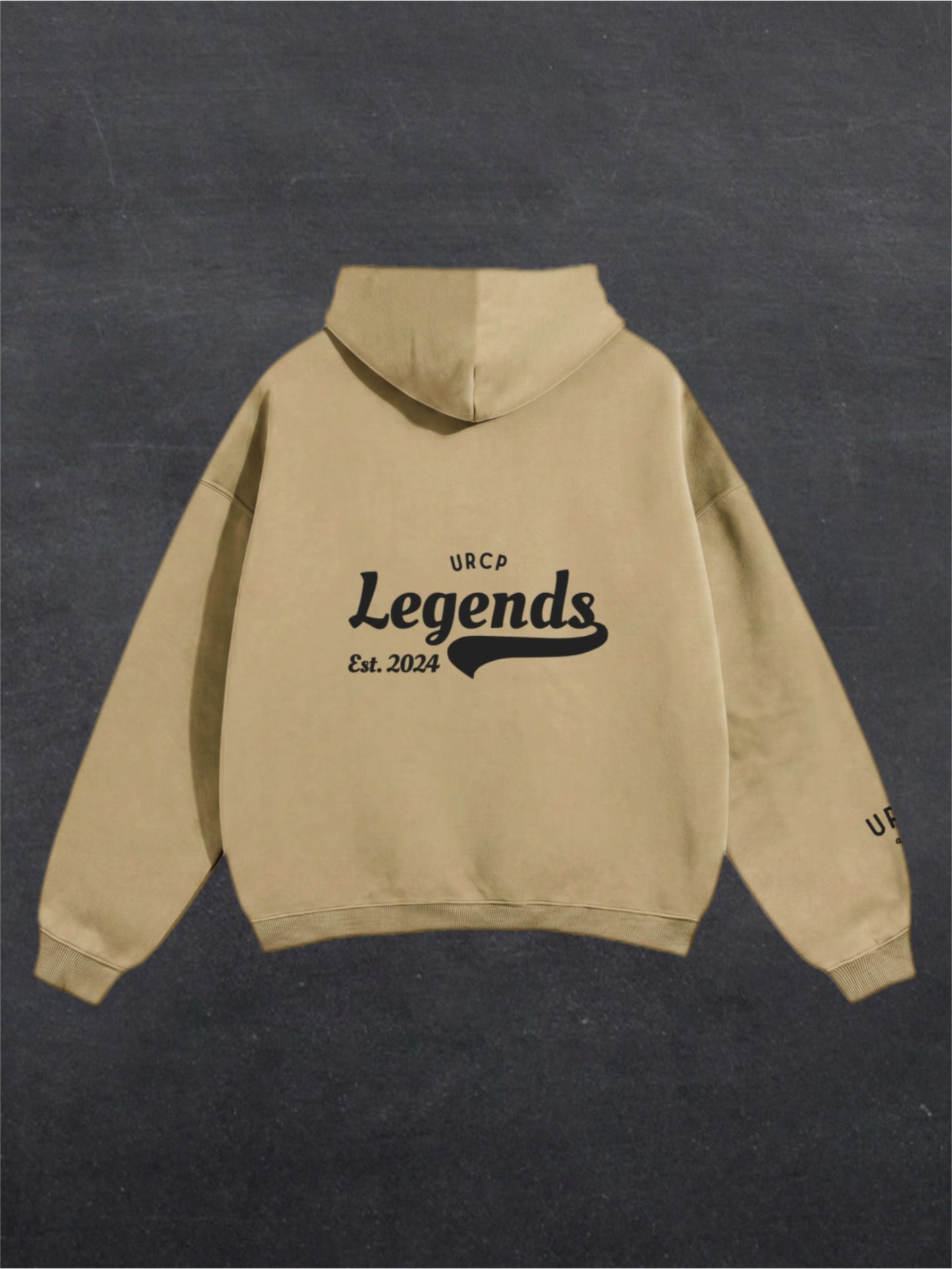 URCP LEGENDS UNISEX HOODIE (back design)