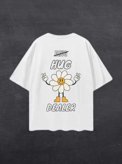 HUG DEALER UNISEX TEE - BACK PRINT (multiple colours)