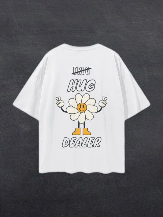 HUG DEALER UNISEX TEE - BACK PRINT (multiple colours)