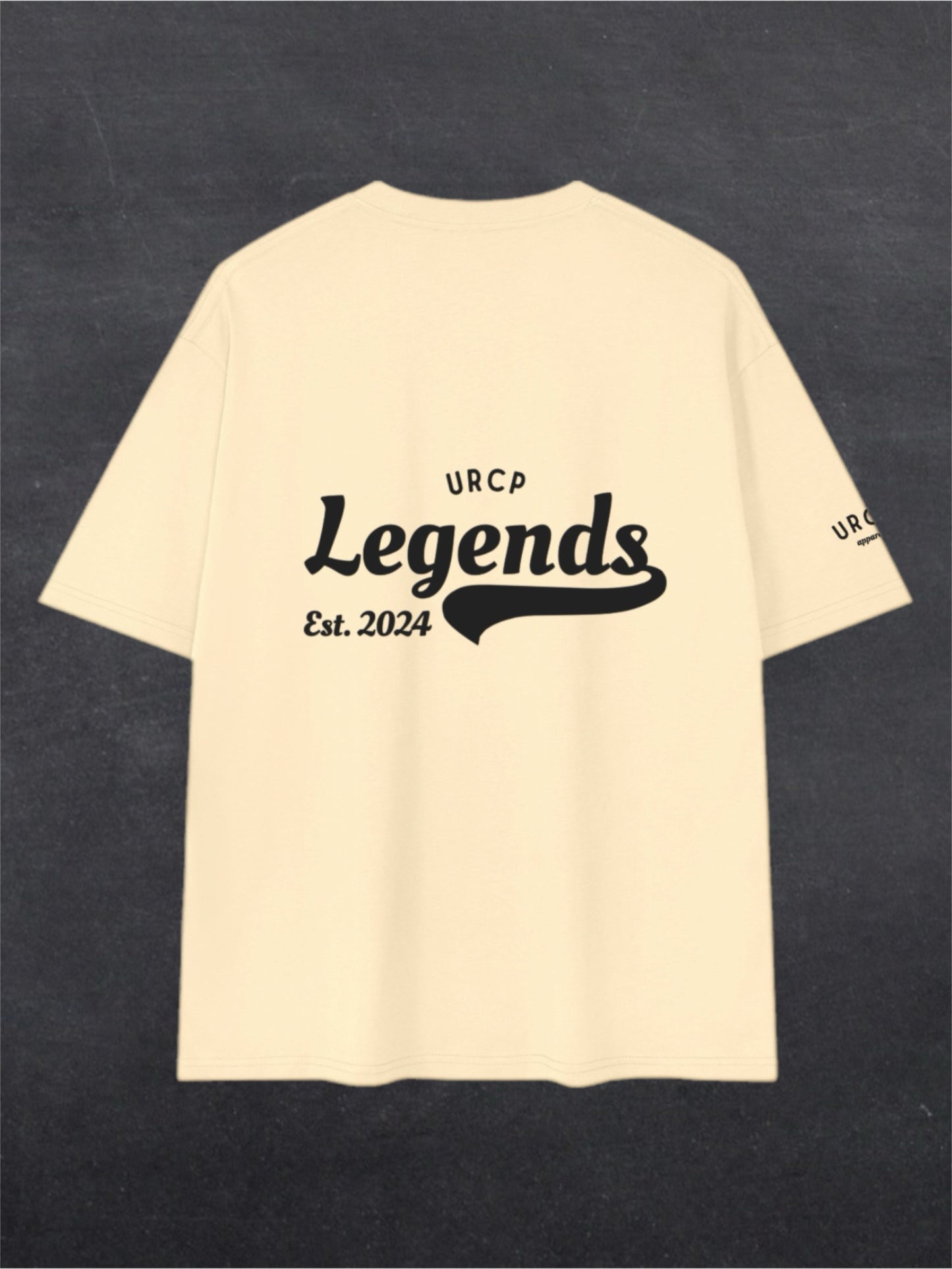URCP LEGENDS UNISEX TEE - BACK PRINT (multiple colours)