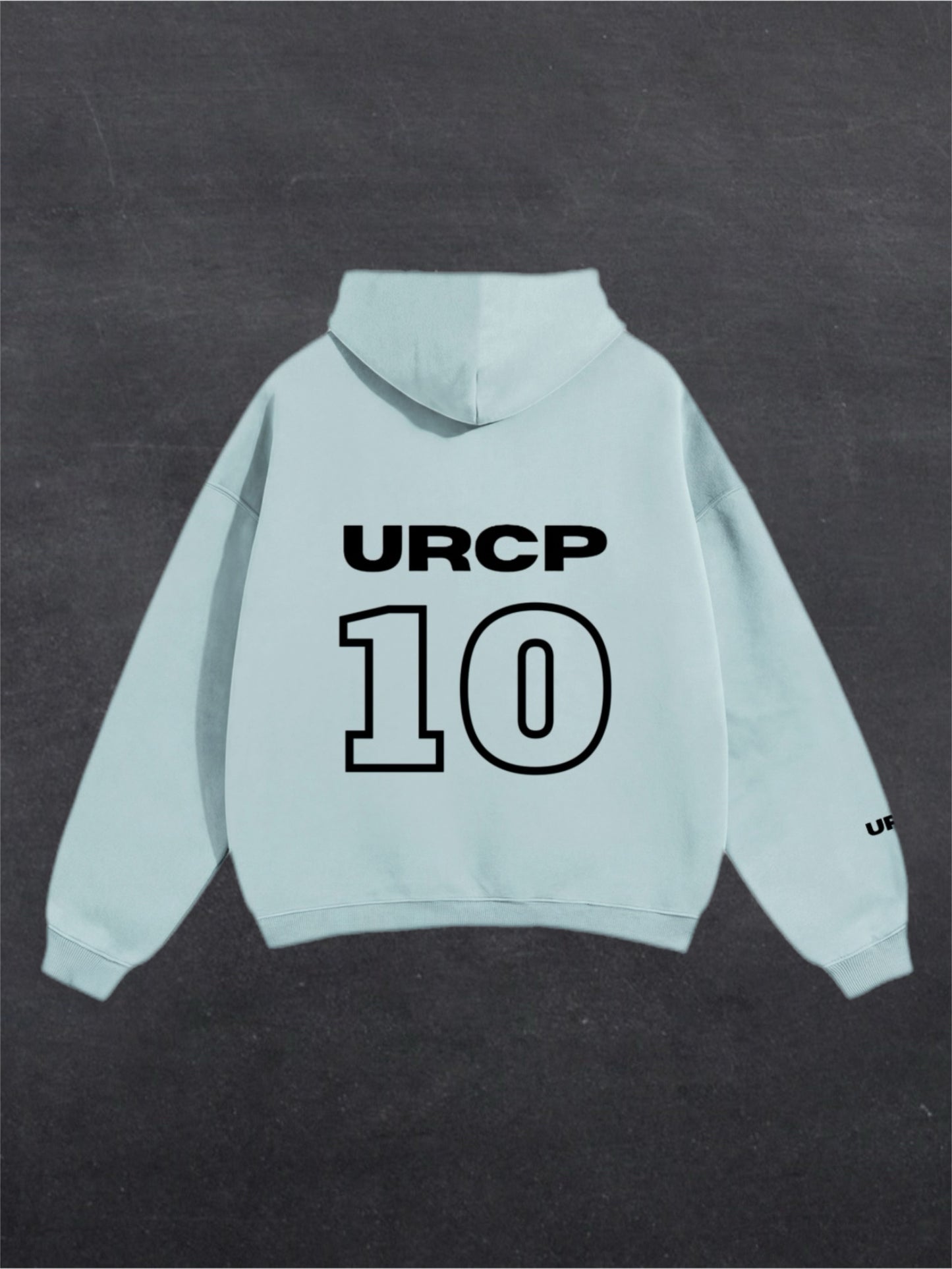 URCP 10 UNISEX HOODIE - BACK PRINT (multiple colours)
