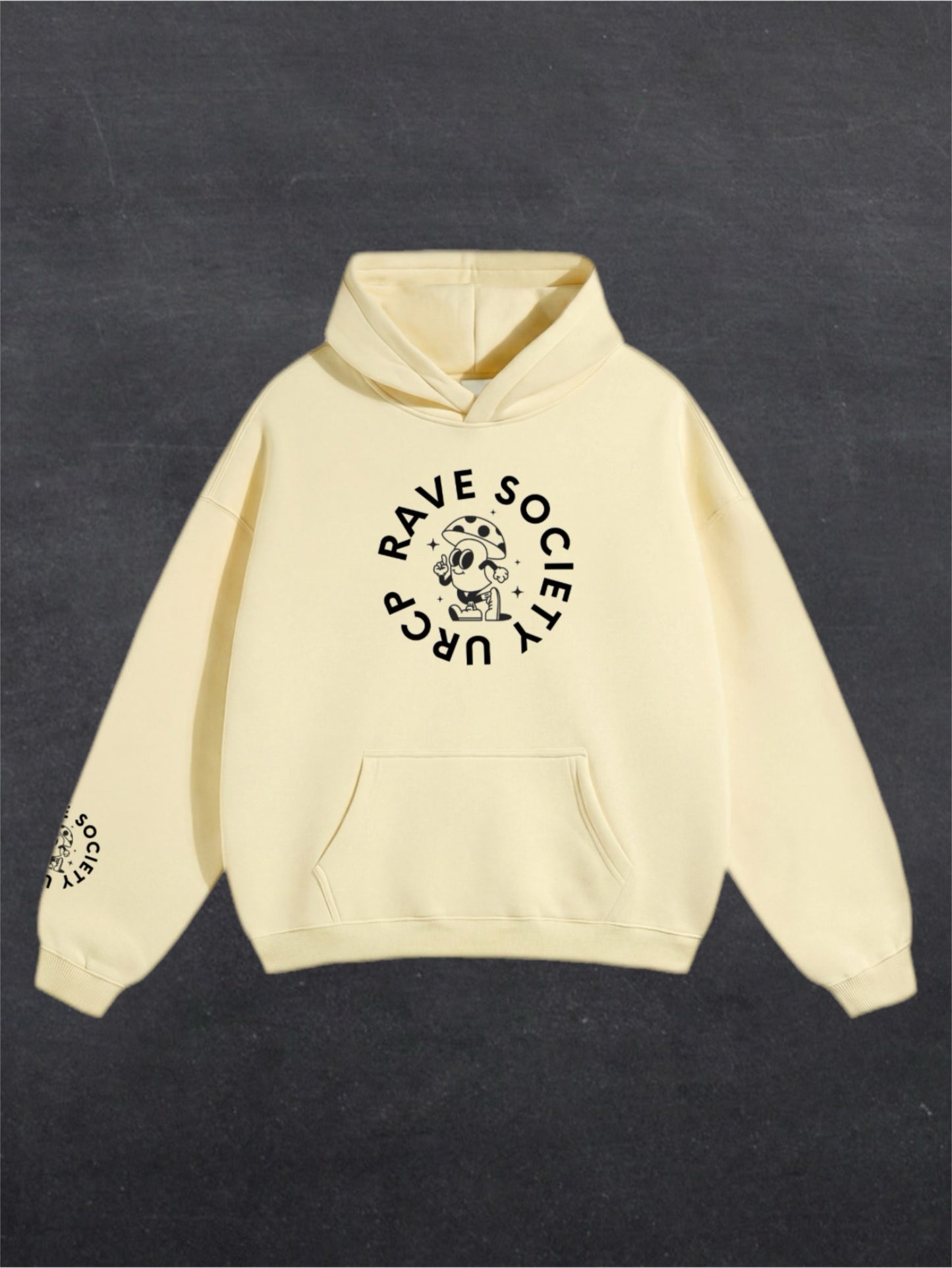 URCP MUSHROOM UNISEX HOODIES - FRONT PRINT (multiple colours)