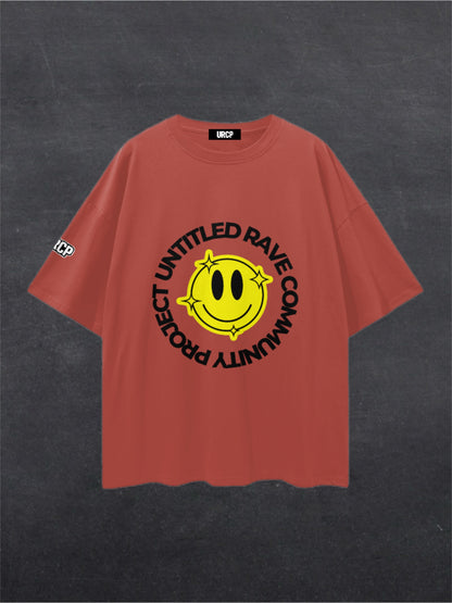 URCP SMILEY UNISEX TEE - FRONT PRINT (multiple colours)