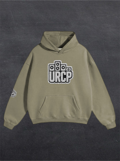 URCP DIAMOND UNISEX HOODIE - FRONT PRINT (multiple colours)