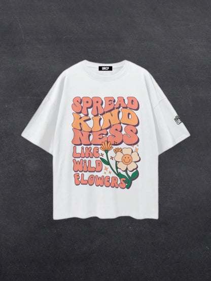 SPREAD KINDNESS UNISEX TEE - FRONT PRINT (multiple colours)