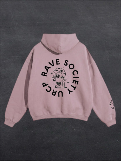 URCP MUSHROOM UNISEX HOODIE - BACK PRINT (multiple colours)