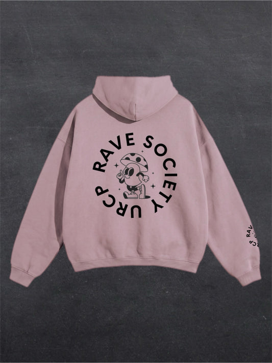 URCP MUSHROOM UNISEX HOODIE - BACK PRINT (multiple colours)