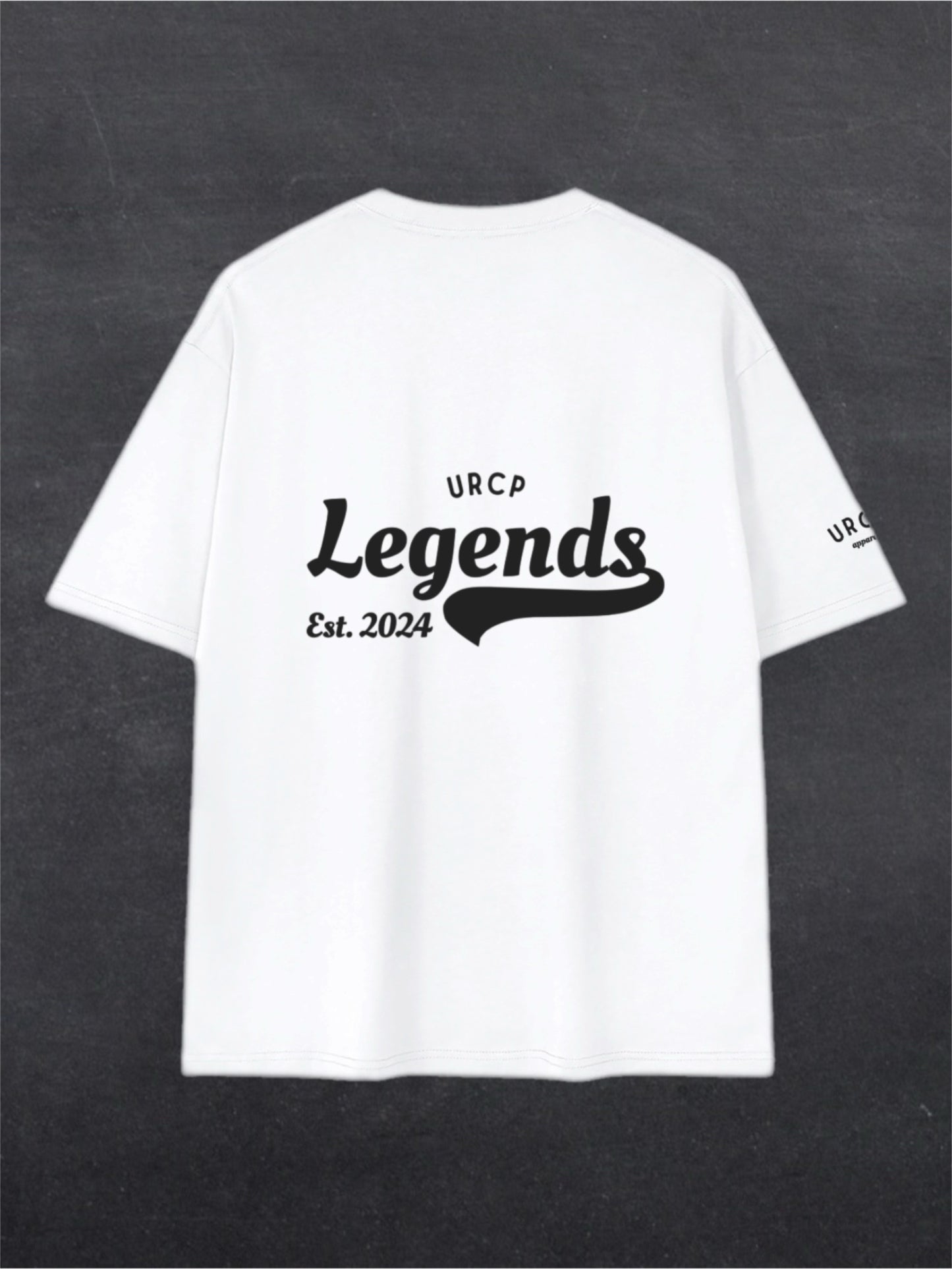 URCP LEGENDS UNISEX TEE - BACK PRINT (multiple colours)