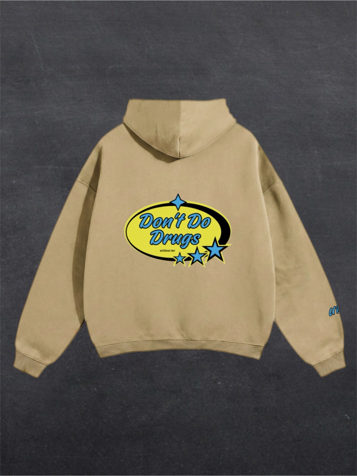DON'T DO DRUGS UNISEX HOODIE - BACK PRINT (multiple colours)