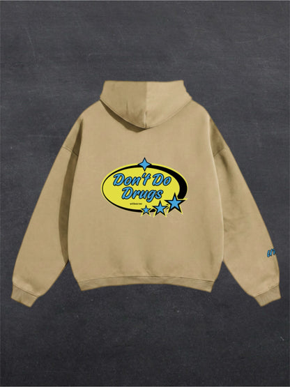 DON'T DO DRUGS UNISEX HOODIE - BACK PRINT (multiple colours)