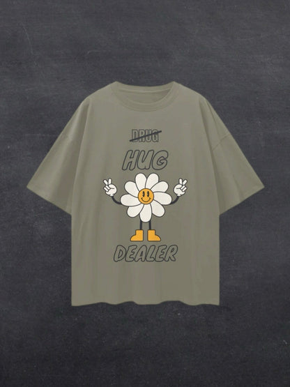 HUG DEALER UNISEX TEE - FRONT PRINT (multiple colours)