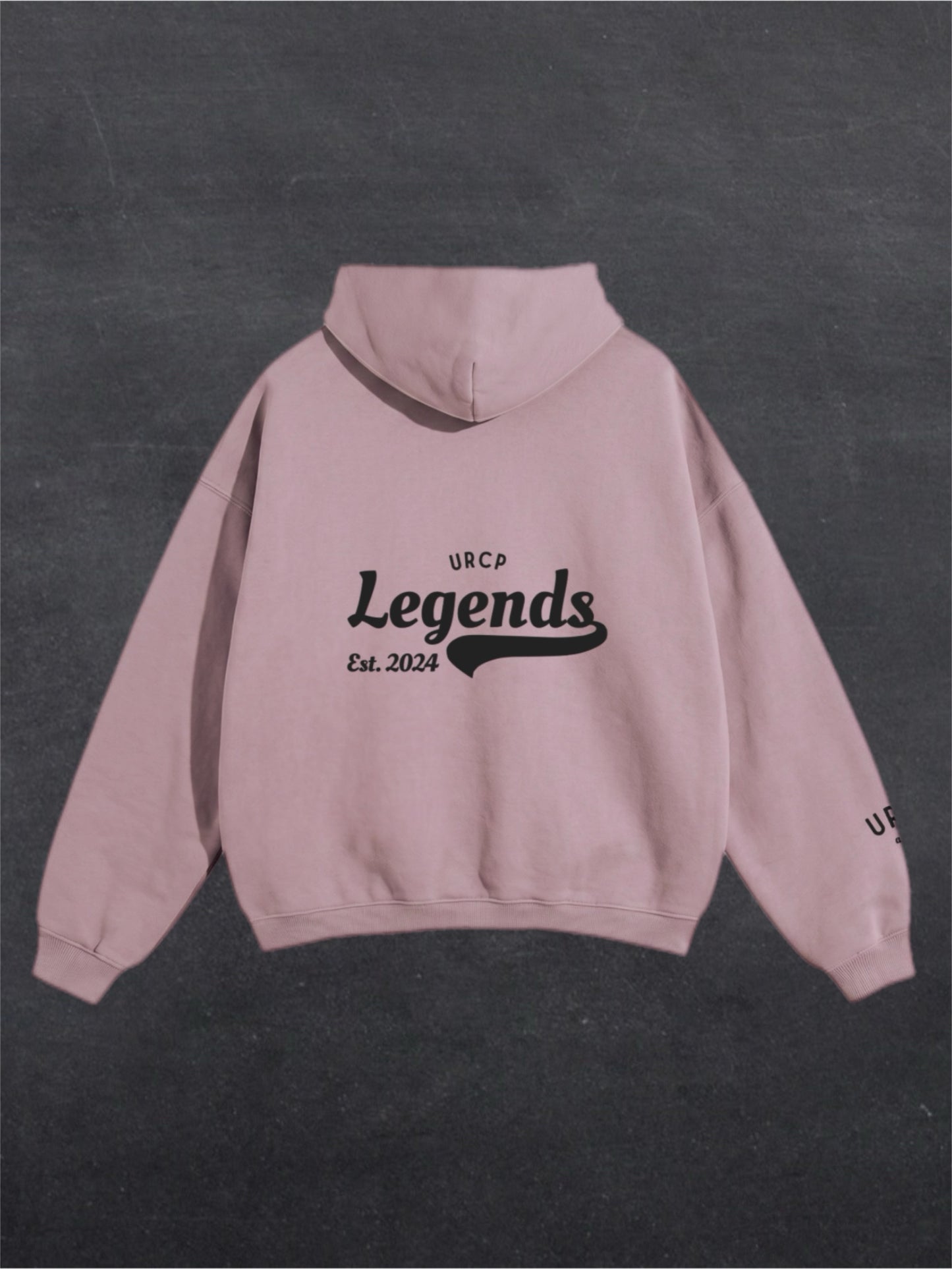 URCP LEGENDS UNISEX HOODIE (back design)