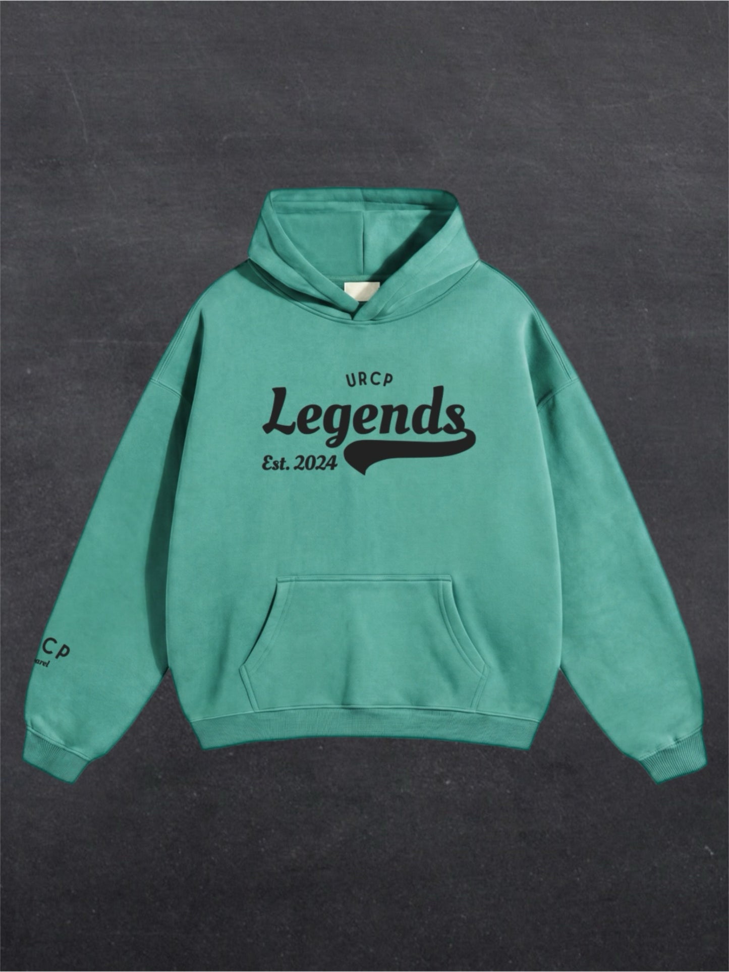 URCP LEGENDS UNISEX HOODIE - FRONT PRINT (multiple colours)