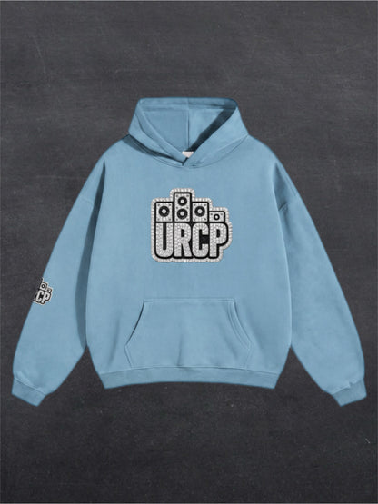 URCP DIAMOND UNISEX HOODIE - FRONT PRINT (multiple colours)