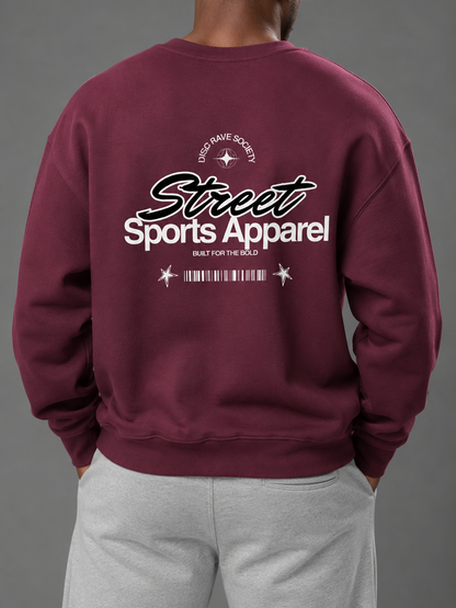 SPORTS APPAREL UNISEX SWEATSHIRT (back design)