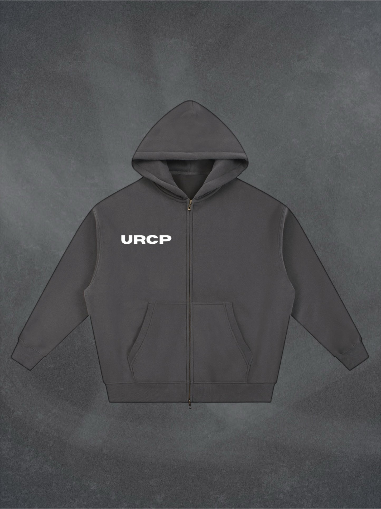 SMOKING AREA UNISEX ZIP UP HOODIE - BACK PRINT (multiple colours)