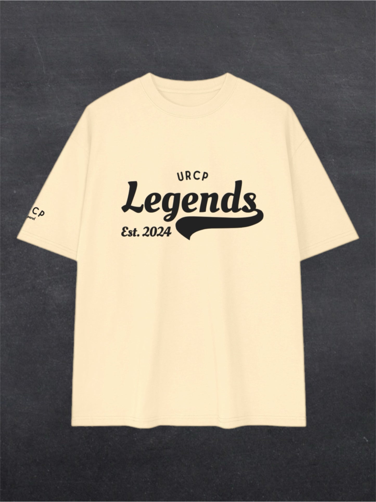 URCP LEGENDS UNISEX TEE - FRONT PRINT (multiple colours)