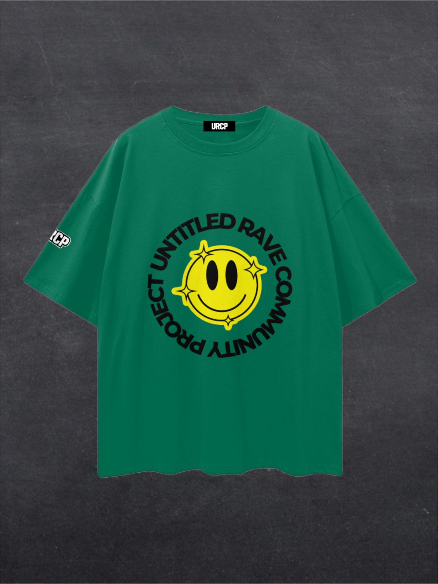 URCP SMILEY UNISEX TEE - FRONT PRINT (multiple colours)