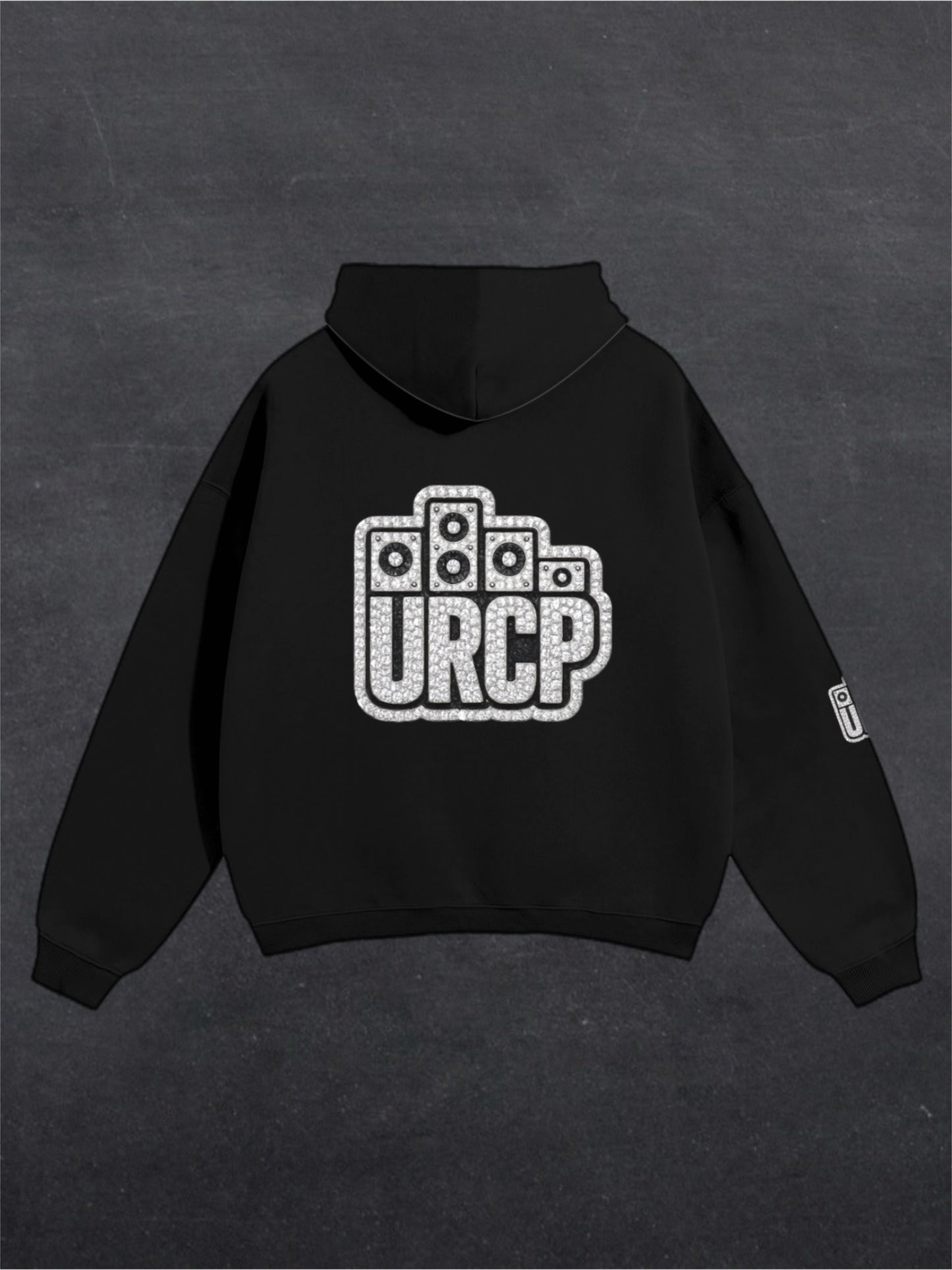 URCP DIAMOND UNISEX HOODIE - BACK PRINT (multiple colours)