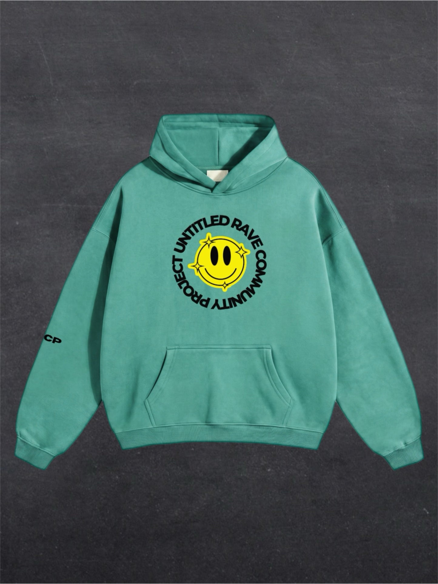URCP SMILEY UNISEX HOODIE - FRONT PRINT (multiple colours)
