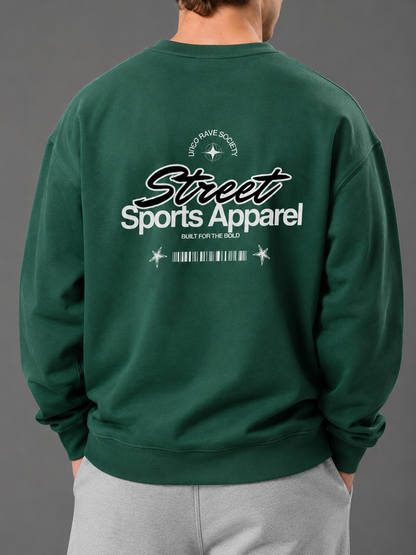 SPORTS APPAREL UNISEX SWEATSHIRT (back design)