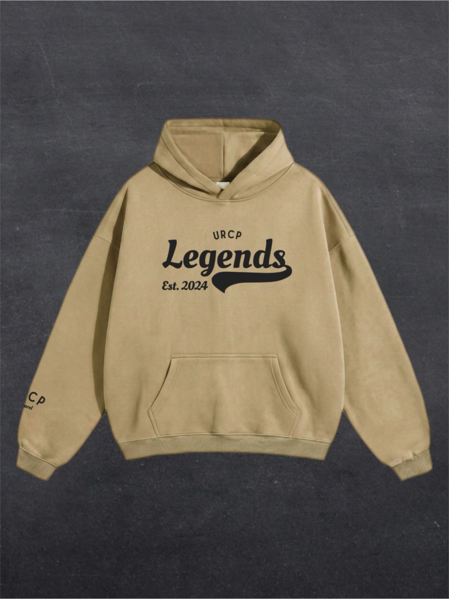 URCP LEGENDS UNISEX HOODIE - FRONT PRINT (multiple colours)