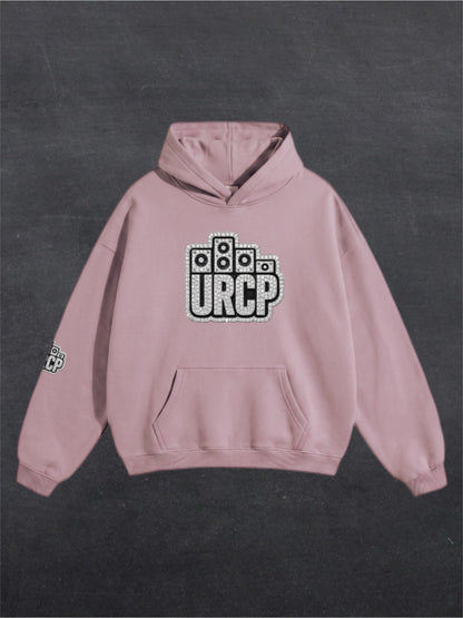 URCP DIAMOND UNISEX HOODIE - FRONT PRINT (multiple colours)